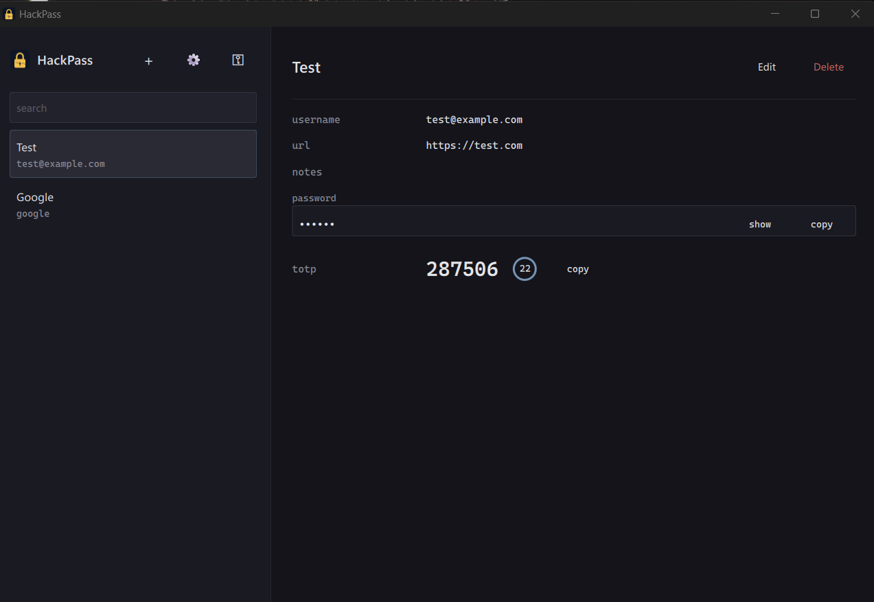 HackPass vault